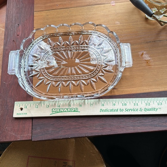 Waterford heavy cut crystal serving platter - Picture 2 of 4